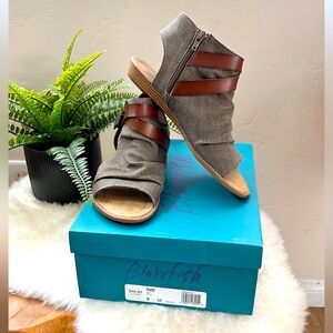EUC Blowfish Malibu Balla Sandals *in box*, size 8